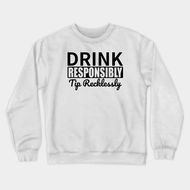 bartender Crewneck Sweatshirt by food's life